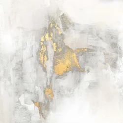 Fluxo abstrato dourado