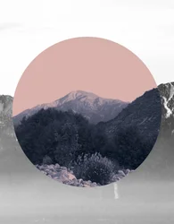 Círculo da Montanha do Céu Rosa