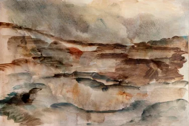 Paisagem de uma Terra Tempestuosa