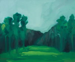 Jardim 1, 2019 (óleo sobre tela)