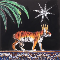 Rei Tigre (colagem)