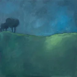 Paisagem, 2019 (óleo sobre tela)