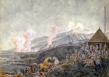 Pânico durante a erupção do Piton de la Fournaise