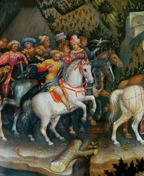A Adoração dos Magos (óleo sobre madeira)