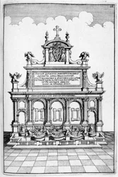 Projeto da fonte, 1664