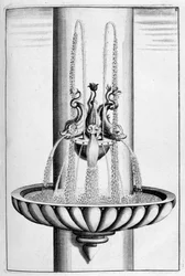 Projeto de fonte ornamental, 1664