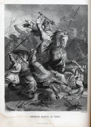 Charles Martel em Tours, 1882