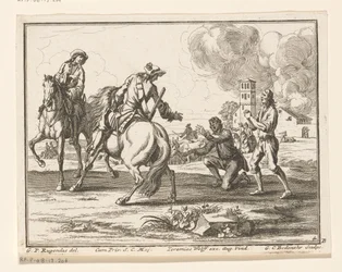 Cavalaria apreende gado Cavaleiros (título da série)