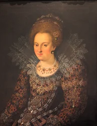 Alemão: Portrait Barbara Sophia von Brandenburg Portrait Barbara Sophie of Brandenburg