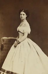 Retrato da princesa Dagmar da Dinamarca 1847-1928, 1866.