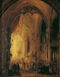Procissão em uma Catedral