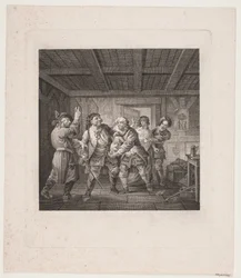 Ilustração para Comédias de Holberg