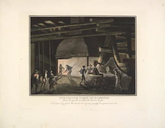 Uma grande forja na Noruega