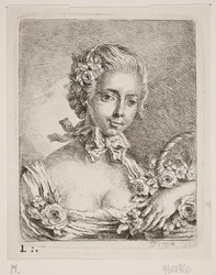 Uma menina flor