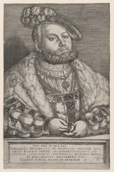Retrato de João Frederico, o Magnânimo, eleitor da Saxónia