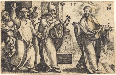 Os fariseus desejam apedrejar Cristo