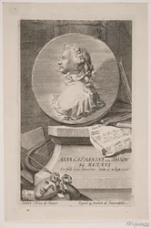 A atriz Anna Catharina von Passow
