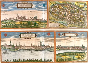 Cleves, Duisburg, Emmerich, Genappe, Alemanha, Bélgica