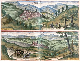 Nocera Umbra (Província de Perugia) e Castelnuovo di Porto (região de Roma), Itália