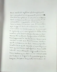 Página manuscrita de 
