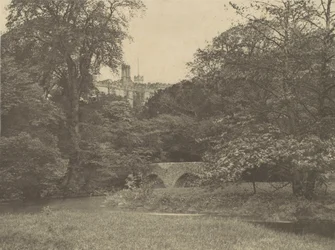 Ponte de Lady Dorothy, Haddon Hall, 1888., 1888.