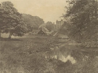 [Placa de The Compleat Angler de Izaak Walton], 1880, impresso em 1888., 1880, impresso em 1888.
