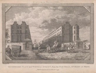 Devonshire Place e Wimpole Street ...