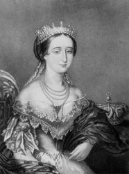 Eugenie de Montijo, imperatriz consorte da França c1853-1857, 1910.