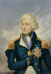 Horatio, Visconde Nelson (1758-1805) (impressão colorida)