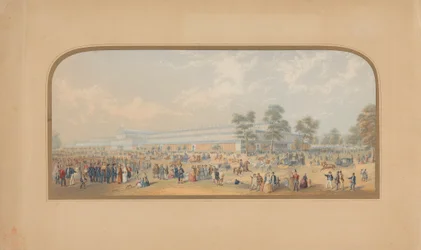 A Grande Exposição: Vista Exterior a partir do Sudoeste