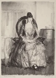Senhora com leque