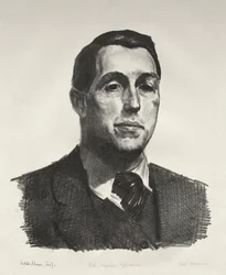 Retrato de Eugene Speicher, primeira pedra