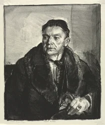 Retrato de Robert Aitken, segunda pedra