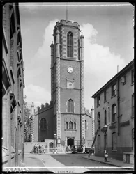 Igreja do Bispo Ryder, Gem Street, Gosta Green, Birmingham, 1941.
