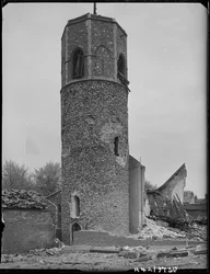 Igreja de São Bento, Rua de São Bento, Norwich, Norfolk, 1942.