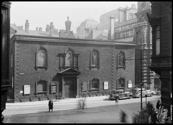 Capela Unitária, Cross Street, Manchester, 1940.