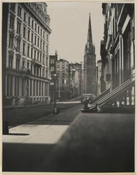 Wall Street, Manhattan (impressão em gelatina de prata)