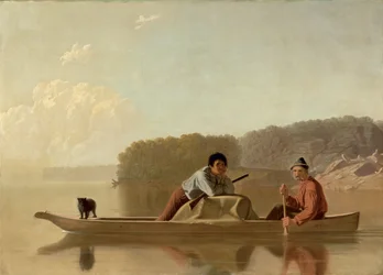 Os caçadores retornam, 1851