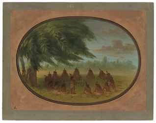 Um Conselho Indiano - Sioux