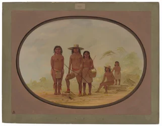 Cinco índios maias