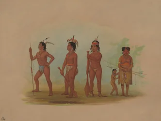 Índios Klatsop, 18551869.