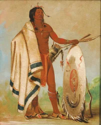 Kotz-a-tó-ah, Escudo Fumado, um Guerreiro Distinto