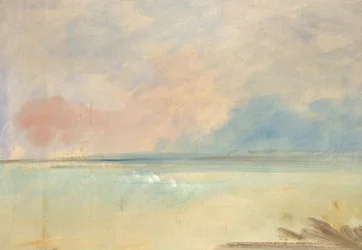 Fundo da paisagem, 1846-1848.