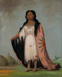 Pshán-shaw, erva de cheiro doce, filha de doze anos de Mão Sangrenta