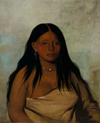 Shé-de-ah, Wild Sage, uma mulher de Wichita