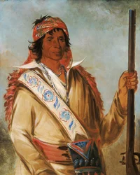 Steeh-tcha-kó-me-co, Grande Rei (chamado Ben Perryman), um chefe
