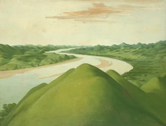 Vista em Cross Timbers, Texas, 1832 ou 1834-1835.