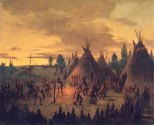 Dança de Guerra, Sioux