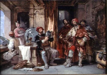 Cellini e os ladrões (wc no papel)
