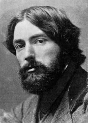 Augustus John, pintor galês, desenhista e gravador, c1920